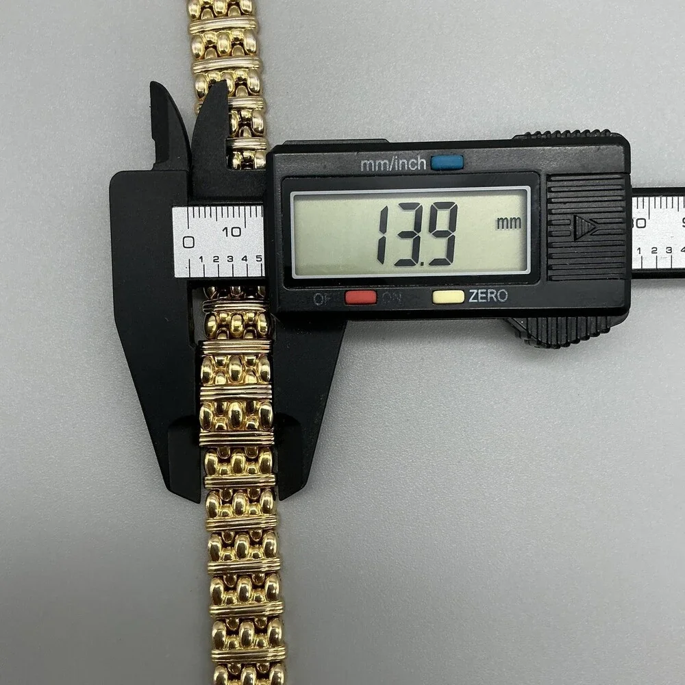 Vtg Citizen Elegance Womens Watch 14mm MOP Gold Tone Hidden Dial New Battery